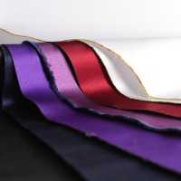 V970 Mantón De Satén De Seda Pura Británica Label Silk[Textil] VANNER Foto secundaria