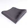 VCF-08 Pañuelo de bolsillo confeccionado con tejido VANNERS, estampado pata de gallo, negro