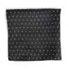 VCF-22 VANNERS Textile Used Pocket Pañuelo Paisley Dot Black