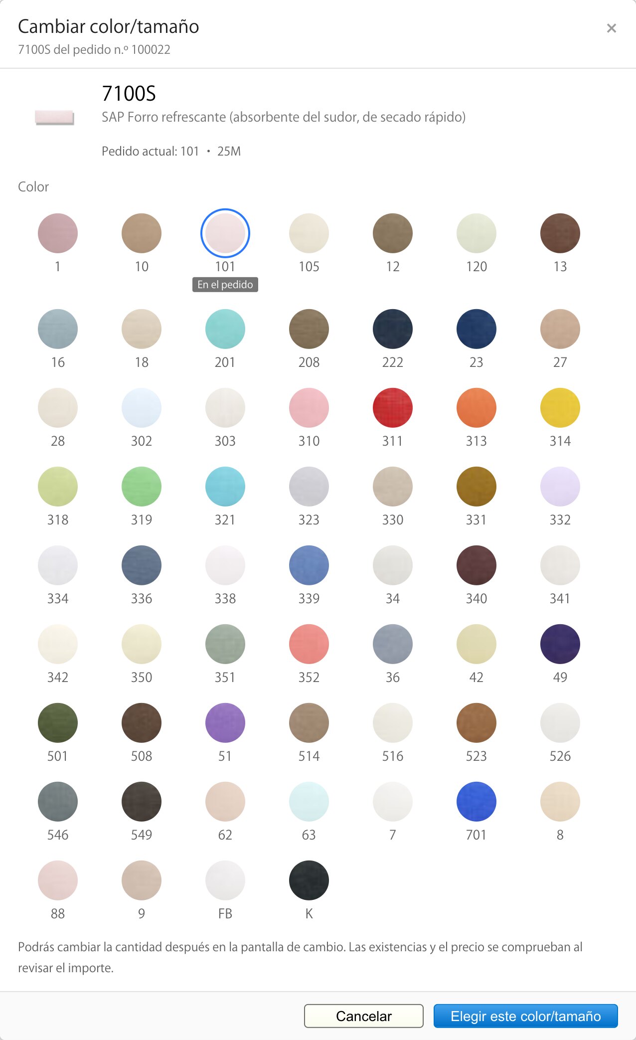 [Nueva función] Cambie su pedido desde el historial: añada artículos o cambie cantidades y colores