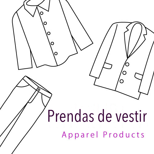 Productos de indumentaria