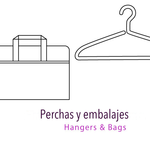 Perchas y portatrajes